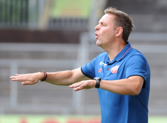 Will sich mit seiner Elf an den dritten Saisonsieg herantasten: U23-Trainer Dirk Kunert.