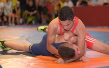 Ahmed Al-Faraj (oben) steht für die 61-Kilo-Klasse im Greco zur Verfügung, könnte aber auch durch seinen Vater ersetzt werden.