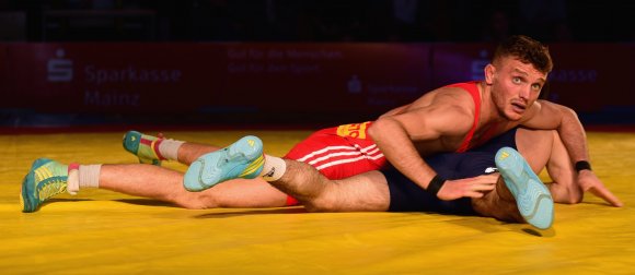 Zeigte sein großes Griffrepertoire: Ilir Sefaj.