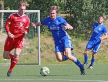 Die beiden Treffer von Simon Höss brachten bis zur 60. Minute die vorentscheidende 3:1-Führung ein. 
