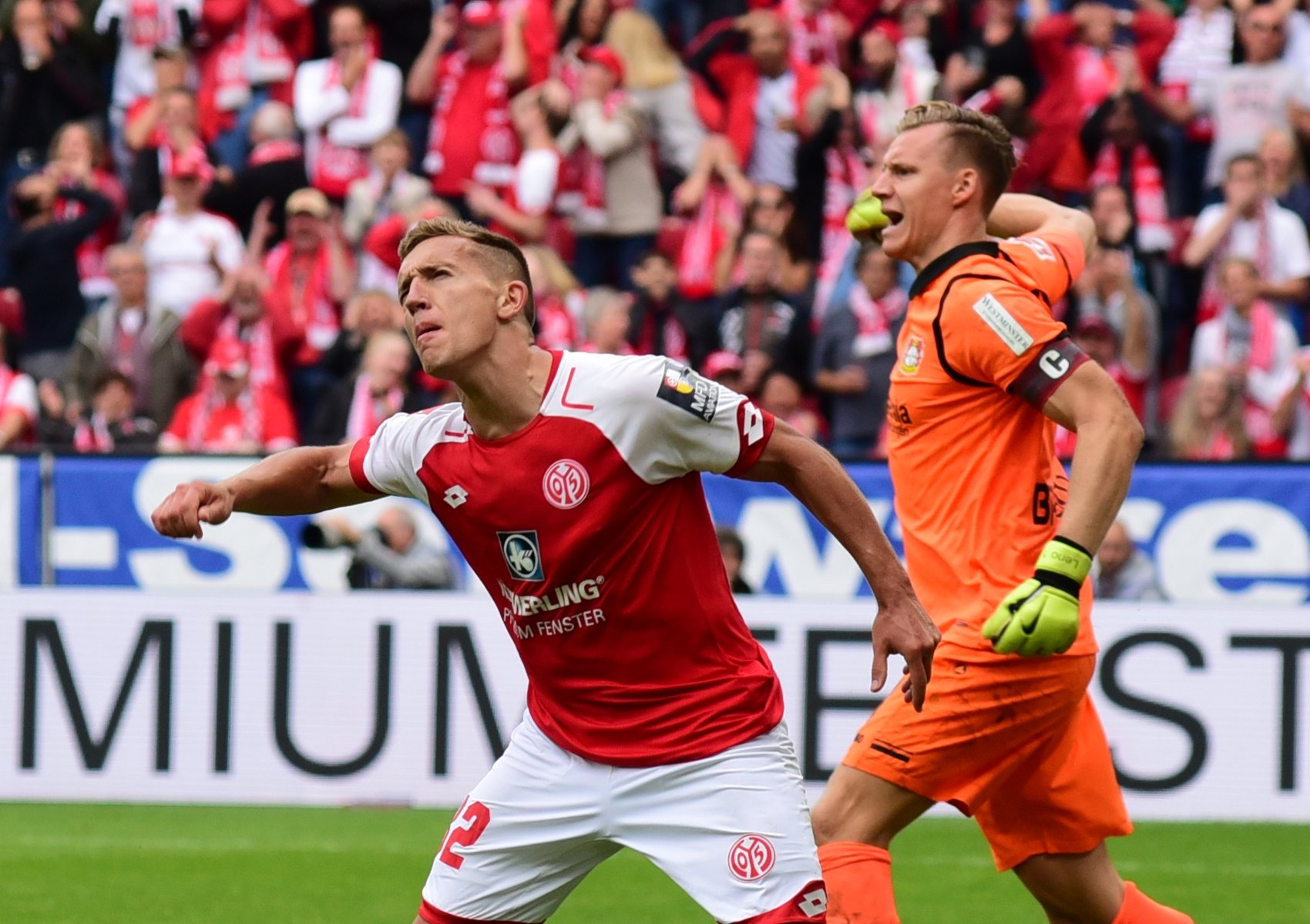 Pablo De Blasis kam in der Schlussphase zu einer ähnlichen Schusschance wie Serdar, scheiterte aber an Torwart Bernd Leno.