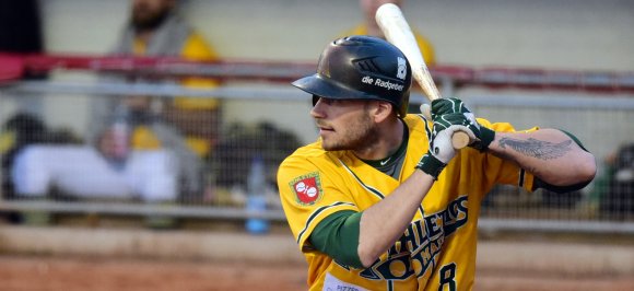 Kevin Kotowski und seine Mitspieler wollen schlagen, was das Zeug hält. Erst den Ball und dann den Gegner.