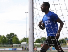 Henok Blume, Schütze des wichtigen 1:0 im letzten Spiel gegen den VfR Frankenthal, zeigt es an: Das erarbeitete Selbstbewusstsein machte den Klassenverbleib nach vielen Wochen Schlusslichtposition möglich.