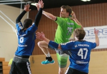 Zweistellig: Mit zwölf Feldtoren war Moritz Müller der entscheidende Offensivspieler in der Begegnung seines TV Bodenheim beim HC Gonsenheim.