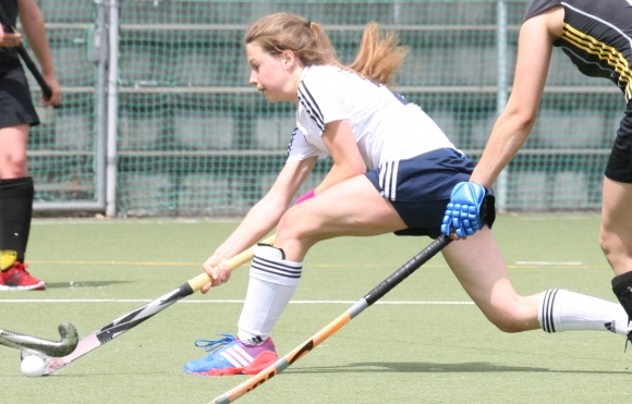 Gleich nach drei Minuten gelang Michelle May der Führungstreffer für den TSV Schott bei der TG Frankenthal II. In dem Takt ging es dann allerdings nicht weiter beim Tabellenzweiten. 