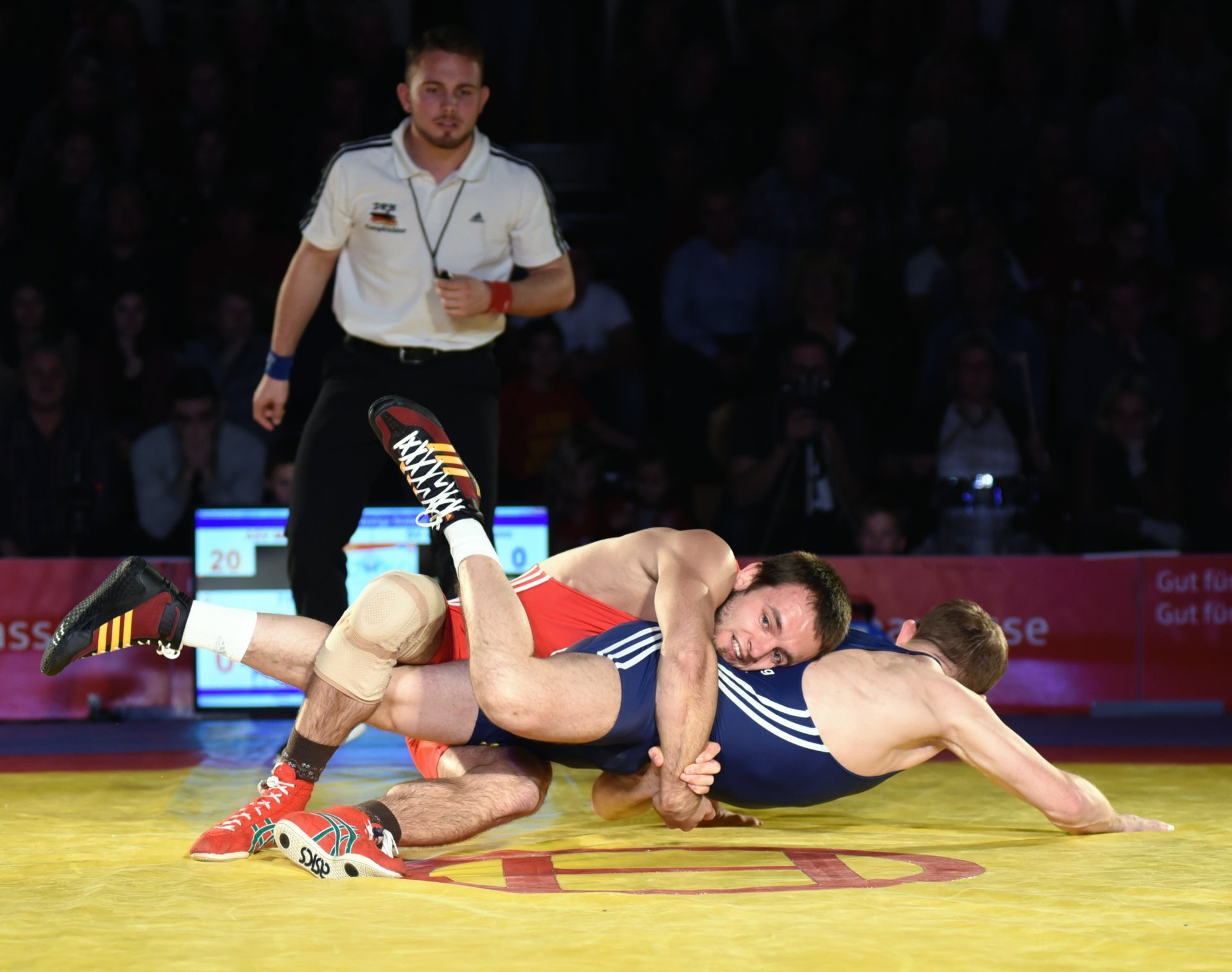 ...hat aber seinen Kampf gegen den Ex-88er Waldimier Berenhardt...