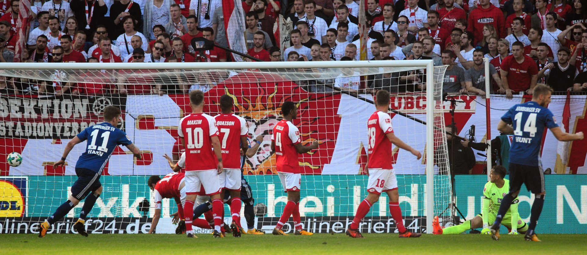 Lange hielt die Freud nicht an.