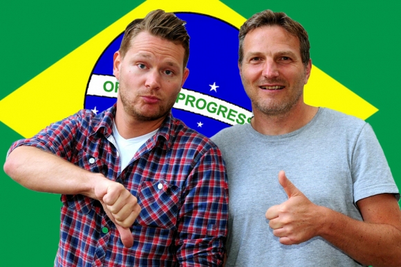 Nicht alles gut am Zuckerhut. Die FIFA mag hier niemand, und auch dei WM an sich stößt bei vielen Brasilianern nicht auf Begeisterung.
