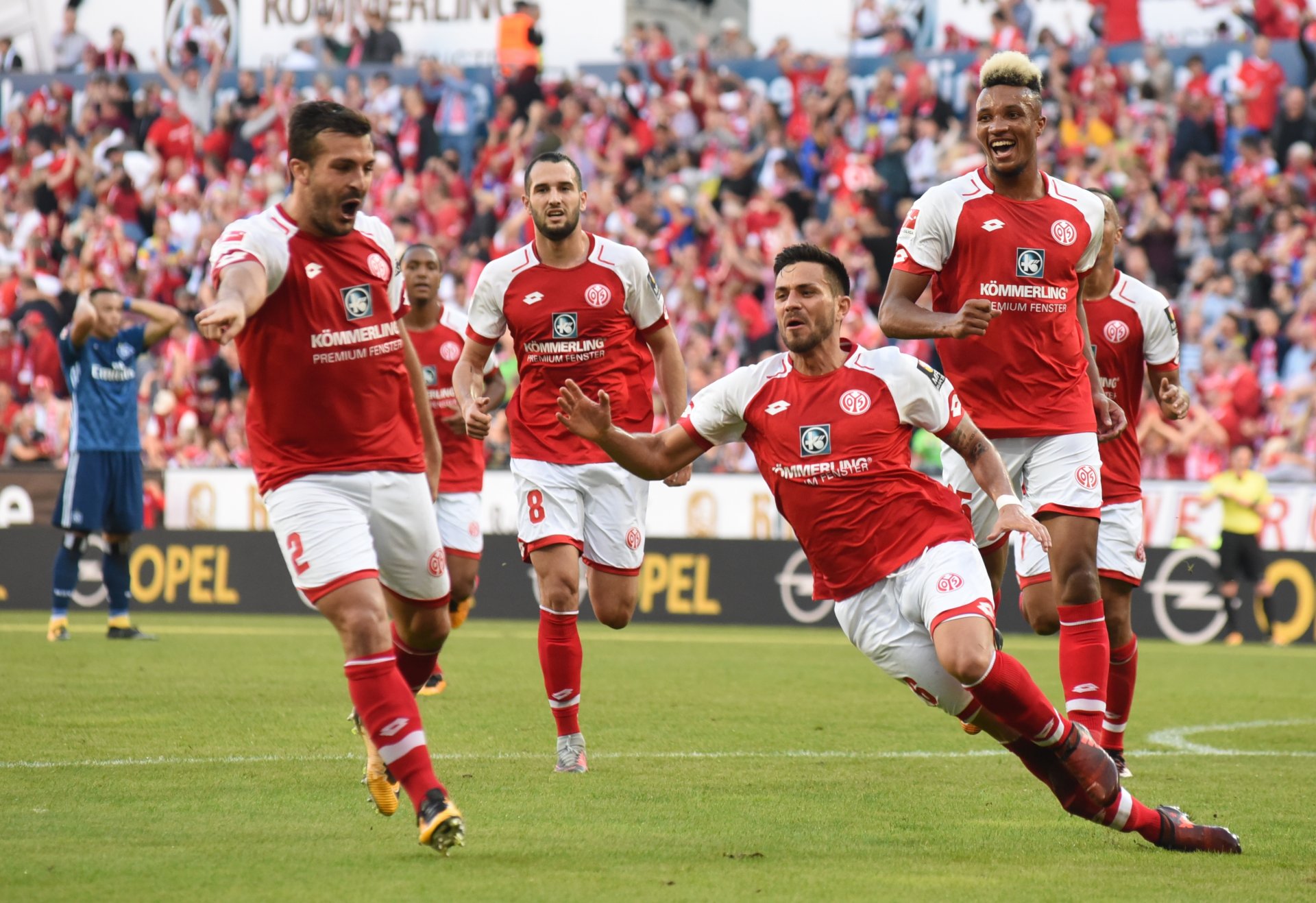 Das 3:1 war Danny Latza mal wieder aus der Distanz gelungen.