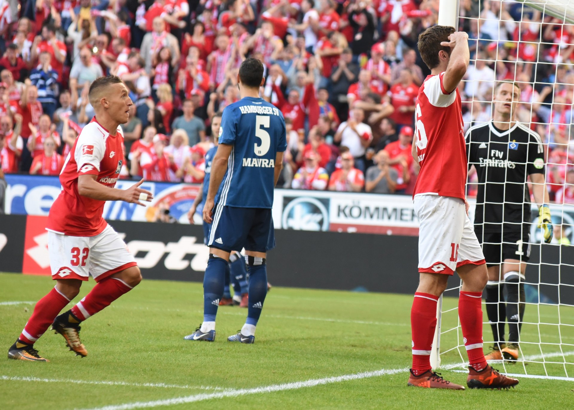 ...und Pablo De Blasis nahm Anlauf.