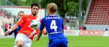 Mounir Bouziane, der herausragende Mann in den Aufstiegsspielen gegen die TSG Neustrelitz, bleibt den 05ern erhalten.