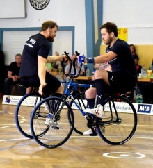 Klappt's im vierten Anlauf? Moritz Rauch (l.) und Janis Stenner wollen nach oben.