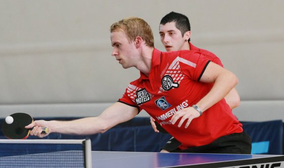 Blieben in Hamm ohne Satzgewinn: Dennis Müller (l.) / Felipe Olivares.