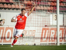 Traf mal wieder: Kalle Lappe erzielte das 1:0 in Völklingen.