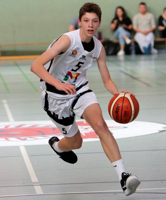 Hart im Nehmen und erfolgreich in der Vorrunde: ASC-Aufbau Niklas Krause.