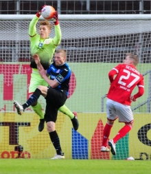 Will noch länger Bälle für die 05er fangen: Florian Müller.