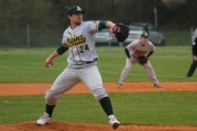 Ein gutes Argument der Mainzer: Nationalpitcher Jan-Niclas Stöcklin.