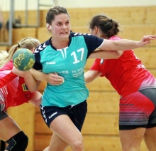 Andrea Lischtschuk ist mit dem HC Gonsenheim im ersten Saisondrittel leicht hinter den Möglichkeiten zurückgeblieben. Durch den Erfolg gegen den SSV Meisenheim ist die Zwischenbilanz aber auch nicht richtig schlecht.