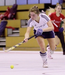 Als kühle Vollstreckerin vor dem Tor zeigte sich Veronika Baumann bei ihrem Doppelpack Mitte der zweiten Halbzeit zur 4:0-Entscheidung.