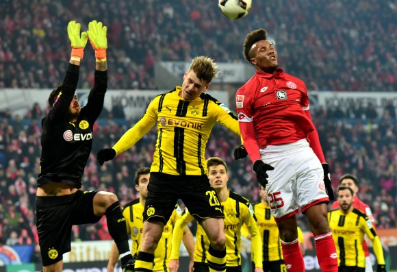 Aus den jüngsten acht Spielen holten Jean-Philippe Gbamin und die 05er sechs Punkte mehr als Borussia Dortmund.