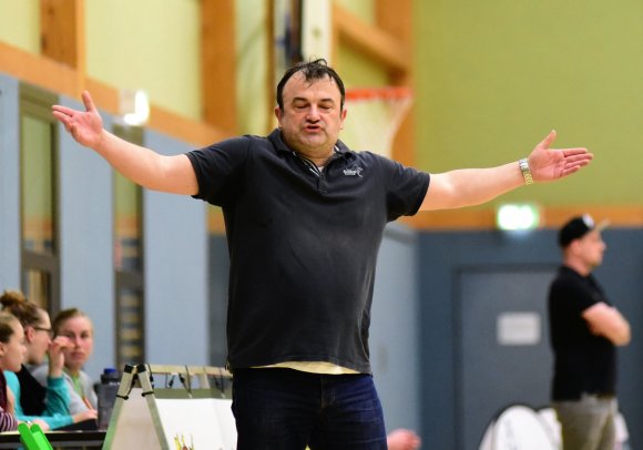 Beklagte einen unerklärlichen 20-minütigen Einbruch: DJK-Trainer Miro Sovic.