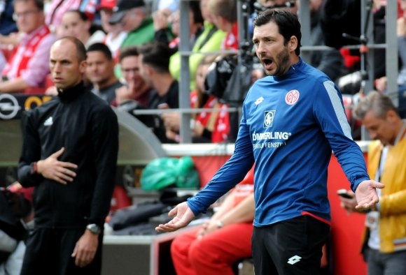 Redete sich am Donnerstag ein wenig in Rage: 05-Trainer Sandro Schwarz.