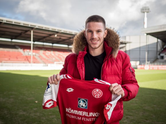 Ab sofort im 05-Trikot:  Raffael Cvijetkovi?.