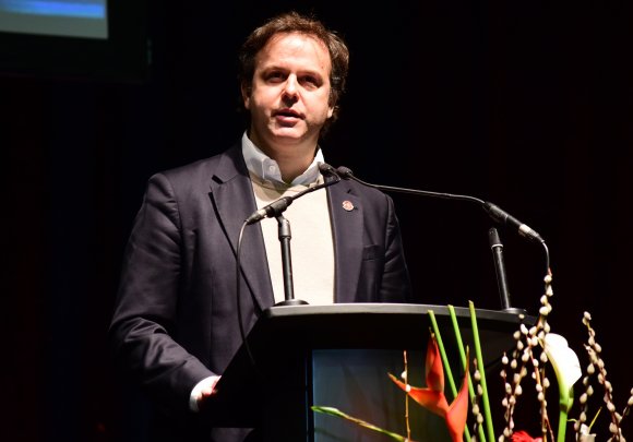 Stellte sich den 05-Mitgliedern vor: Jan Lehmann.