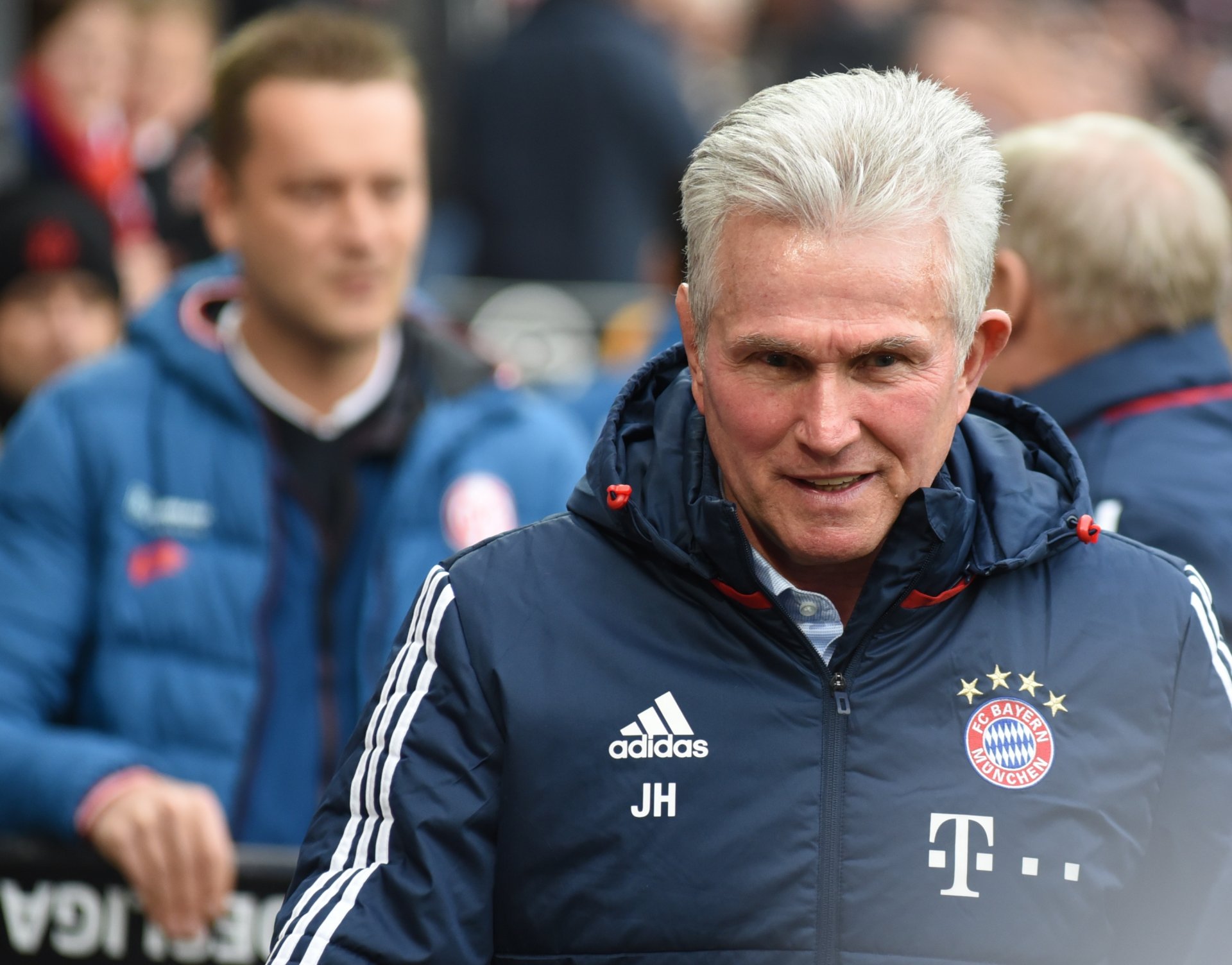 Bayern-Trainer Jupp Heynckes baute seine Siegesserie auf neun Spiele aus...