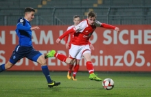 Der Moment, der Hoffnungen weckte: Benjamin Trümner erzielt mit diesem Schuss den 2:2-Ausgleich, der allerdings keine zwei Minuten halten sollte.