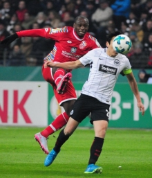 Zugegeben, das Foto ist aus dem Pokalspiel Anfang Februar. Das entspricht allerdings der Leistung der 05er am Samstag.