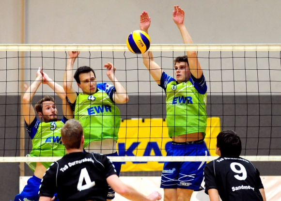 Viele Punkte dürfen die TGM-Voleyballer nicht mehr abgeben, wollen sie ihre Blocks auch nächste Saison noch in der Zweiten Liga bilden.