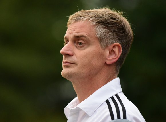 Sackte am Osterwochenende mit dem SV Gimbsheim sechs Punkte ein: Trainer Marc Franken.