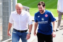 Der Weg war kein leichter, aber Rouven Schröder (l.) und Sandro Schwarz sind ihn zusammen gegangen.