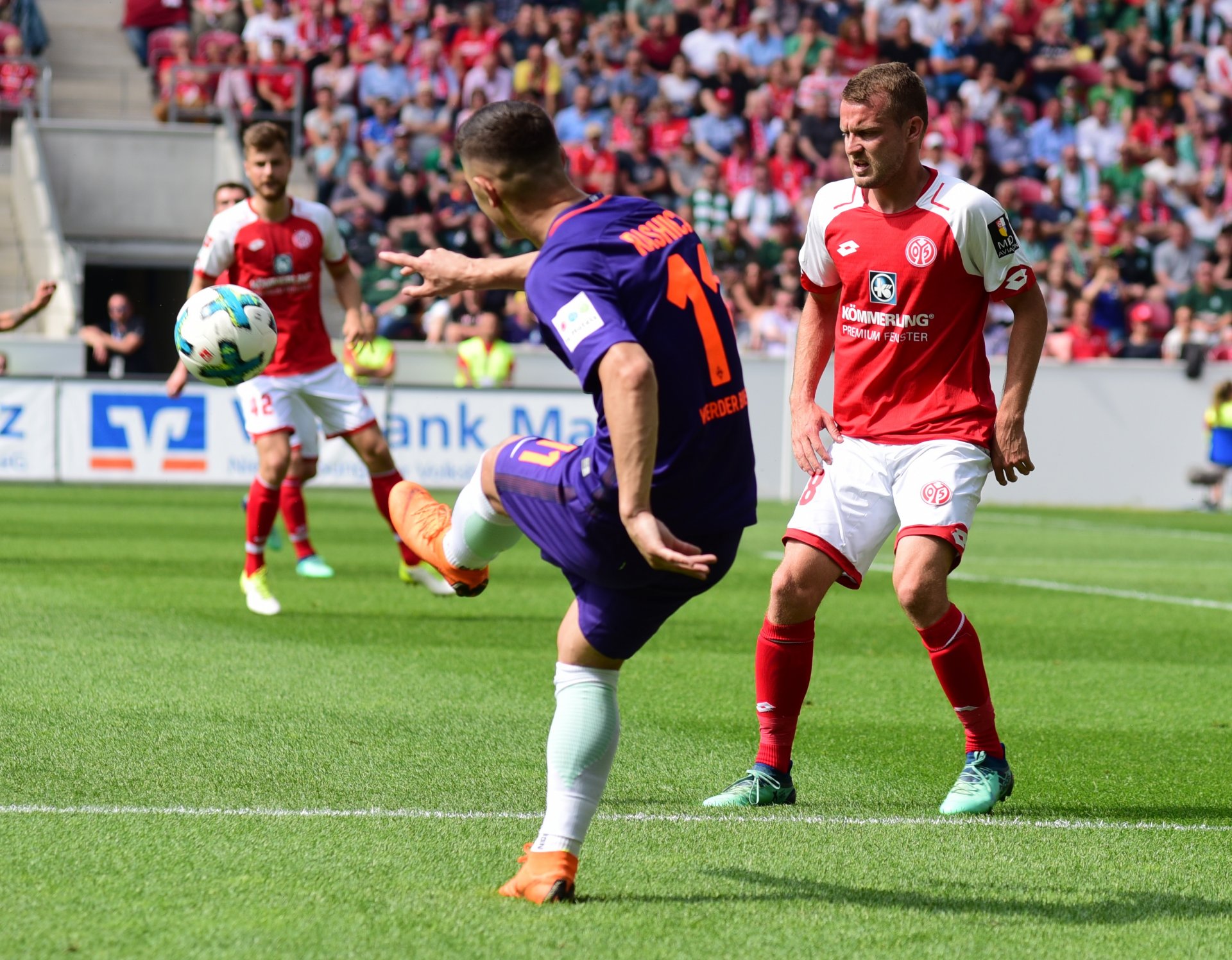 Milot Rashica bereitete den Ausgleich vor.