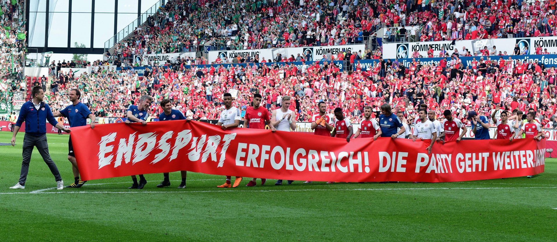 Die Party geht weiter. In der Saison 2018/19.