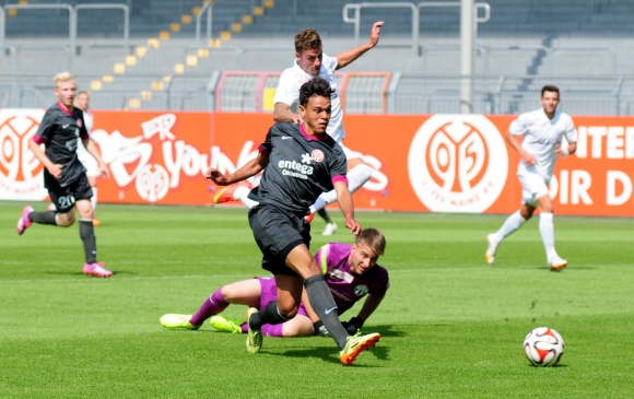Auffälligster Akteur beim 4:1 gegen den FC Zürich war Devante Parker. Hier erzielt der Noch-A-Jugendliche das 2:0, später gelang ihm mit einem Gewaltschuss das 4:1.