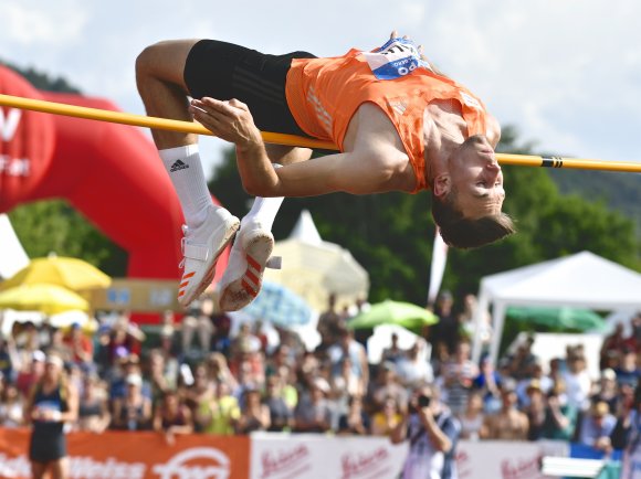 Setzte am ersten Tag in Götzis zu einem weiteren Höhenflug an: USC-Athlet Niklas Kaul.