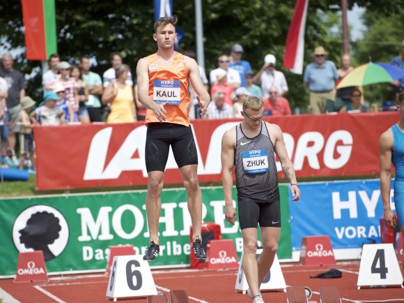 Hätte vor Freude abheben können: Niklas Kaul wird jetzt doch bei der EM in Berlin antreten.