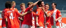 Der intakte Teamgeist war eine große Stärke der 05-Zweiten in der Aufstiegssaison. Das soll auch in der Dritten Liga so bleiben.