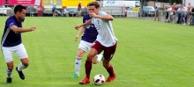 Janek Ripplinger (r.) erzielte in Koblenz das 1:1.