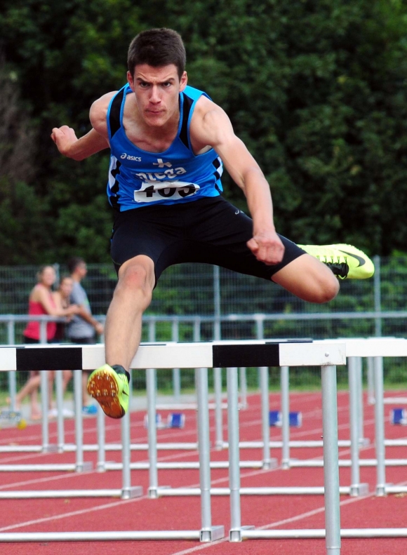 USC-Talent Manuel Wagner ist für Saulheim unter anderem über 80 und 300 Meter Hürden gemeldet.
