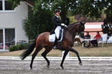 An ihrer Trainerin Dorothee Schäfer kam Laura Strobel nicht vorbei, aber auch mit Rang zwei in der S-Dressur auf Ginkgo's Sienna Gold durften Schülerin wie Lehrerin hochzufrieden sein.