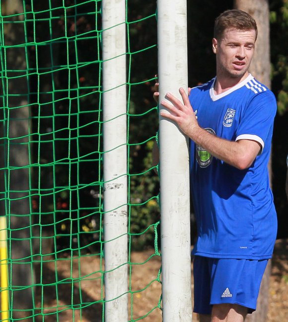 Das Gefühl des Jonas Gangl für die Position des Tores kommt der TSG Bretzenheim derzeit stark zugute. Er setzt sich in der Torjägerliste durch seinen Hattrick im Derby in Bodenheim von den Konkurrenten ab.