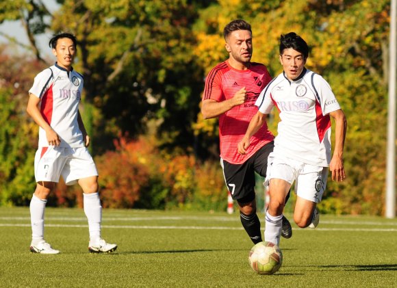 Yugi Sone hat es der FC Basara zu verdanken, dass er am Mittwochabend im Pokal-Achtelfinale spielen wird. Der Japaner erzielte in der vorigen Runde in der Nachspielzeit den 3:2-Siegtreffer gegen Alemannia Waldalgesheim.