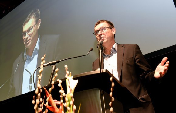 Will um neue 05-Fans werben: Vereinsvorsitzender Stefan Hofmann.