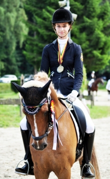 Julia Runkel schaffte es bei der Landesmeisterschaft in Neuwied gleich zweimal aufs Treppchen.