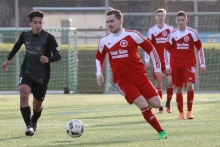 Matthias Wincek (r., hier noch zu Landesligazeiten) sieht den Höhenflug der SVW Mainz unter anderem im funktionierenden Teamgefüge und in einer gewissen Lockerheit begründet.