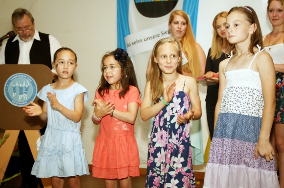 Linnea Rein, Paula Vega, Maya Sobotta und Jana Görgen (v.l.) sind allesamt Rheinhessenmeisterinnen und vertraten den TVB bei den Landesmeisterschaften.
