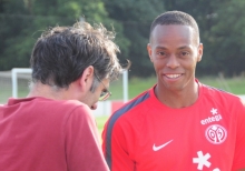 Wieder da: Junior Diaz ist noch von der WM-Euphorie beseelt und hat den Kampf um einen Platz im 05-Team aufgenommen.